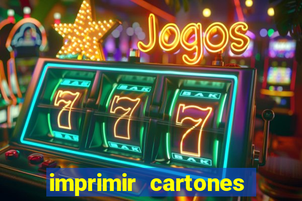 imprimir cartones de bingo